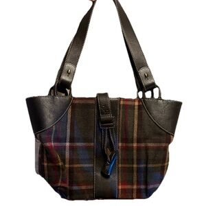 Lauren Ralph Lauren Plaid Wool Purse